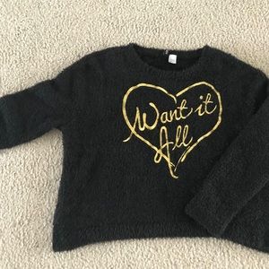 H&M Top fuzzy